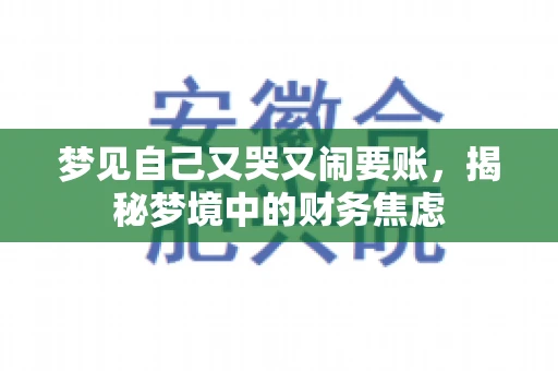 梦见自己又哭又闹要账，揭秘梦境中的财务焦虑