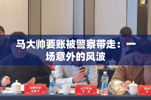 马大帅要账被警察带走：一场意外的风波
