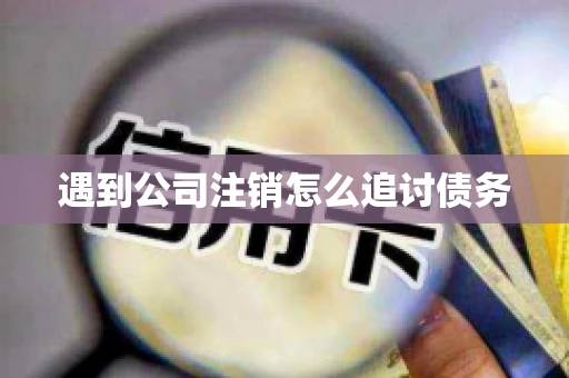 遇到公司注销怎么追讨债务